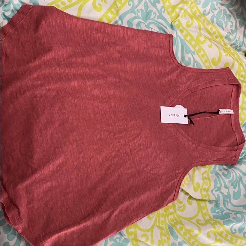 Z Supply burnout racer back tank
